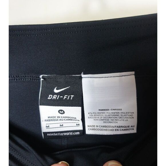 Nike Women's Skort Victory Dri-Fit Tennis Skort Black Medium NWOT - Picture 8 of 8
